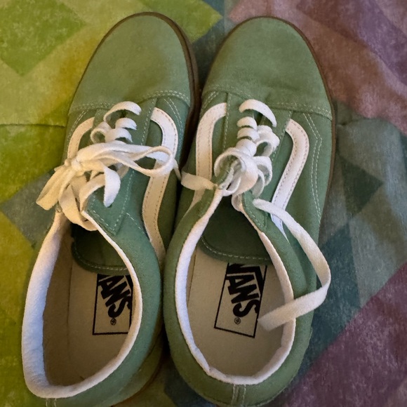 Vans Mint Green Sneakers - Picture 1 of 4
